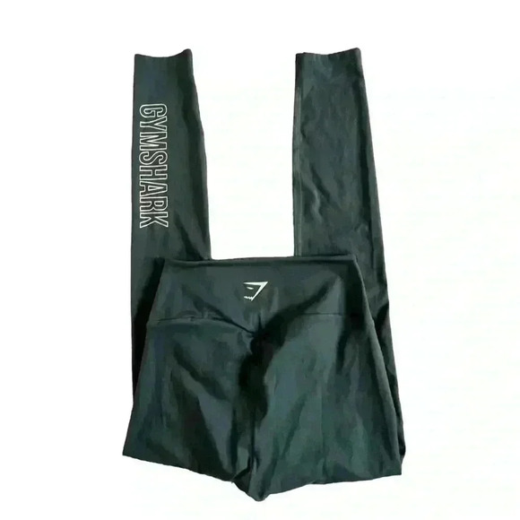 Gymshark Essentials Graphic Training Legging in Teal Size Medium - Picture 4 of 4